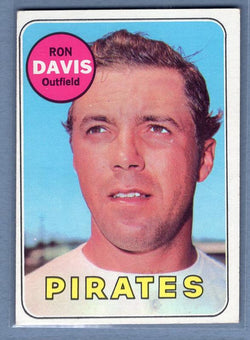 1969 Topps 553 Ron Davis VG-EX SET BREAK