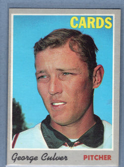 1970 Topps #92 George Culver VG-EX