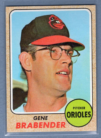 1968 Topps #163 Gene Brabender EX-MT  GO534