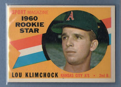 1960 Topps #137 Lou Klimchock EX   GO255