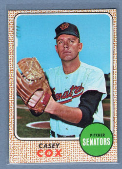 1968 Topps #66 Casey Cox(a) EX  GO250
