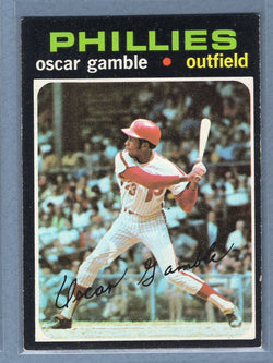 1971 Topps #23 Oscar Gamble (b) EX  GO950