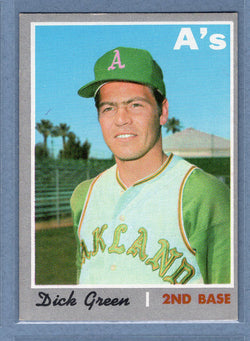 1970 Topps #311 Dick Green  (b) EX-MT  GO900