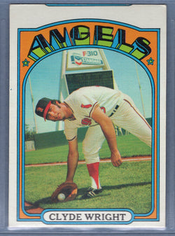 1972 Topps #55 Clyde Wright (E) VG-EX  GO544