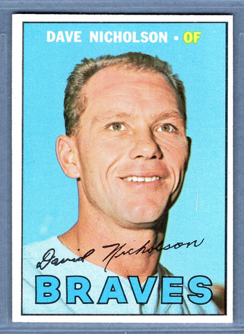 1967 Topps #113 Dave Nicholson NM  GO510
