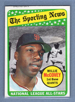 1969 Topps #416 Willie McCovey All Star (HOF) (g) EX  GO602