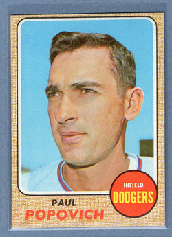 1968 Topps #266 Paul Popovich   EX-MT  GO550