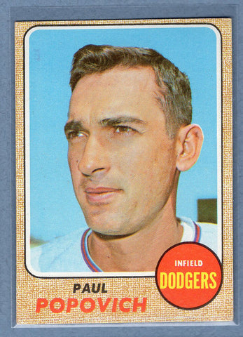 1968 Topps #266 Paul Popovich   EX-MT  GO550
