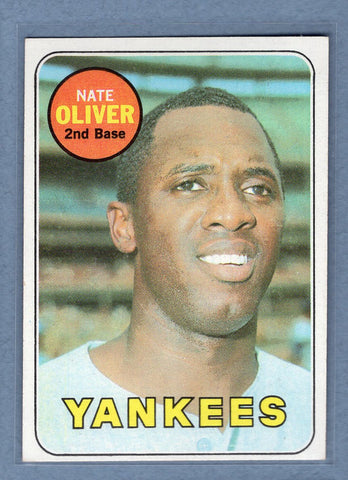 1969 Topps #354 Nate Oliver EX-MT  GO850