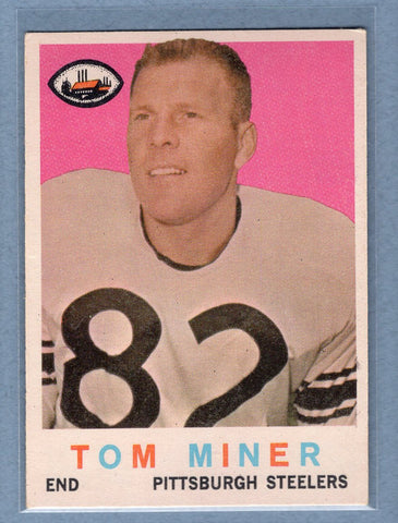 1959 Topps #52 Tom Miner EX-MT  GO159