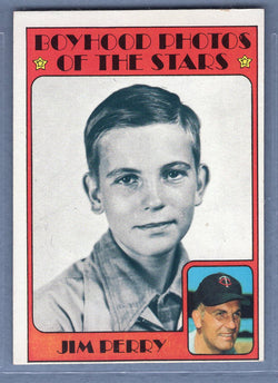1972 Topps #497 Jim Perry KP (st) VG-EX   GO464