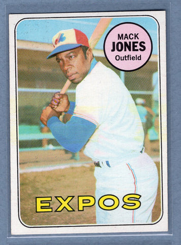 1969 Topps #625 Mack Jones EX  GO477
