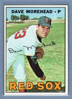 1967 Topps #297 Dave Morehead EX-MT  GO446