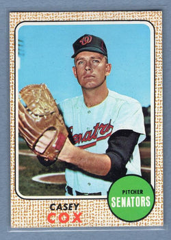 1968 Topps #66 Casey Cox(b) EX  GO250
