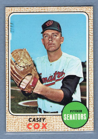 1968 Topps #66 Casey Cox(b) EX  GO250