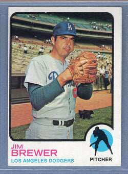 1973 Topps #126 Jim Brewer  (a) EX-MT  GO669