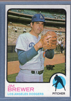 1973 Topps #126 Jim Brewer  (b) EX-MT  GO669