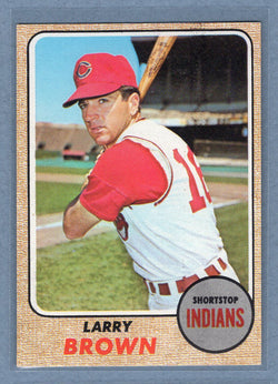 1968 Topps #197 Larry Brown EX-MT  GO123