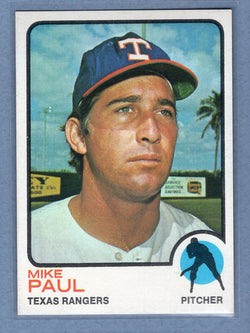 1973 Topps #58 Mike Paul  EX-MT  GO443