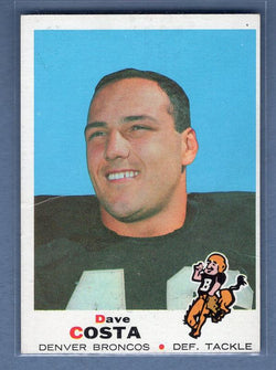1969 Topps #213 Dave Costa EX  GO257