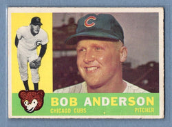 1960 Topps #412 Bob Anderson(c) G-VG  GO550