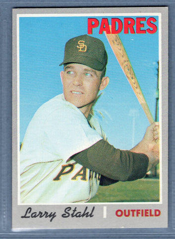 1970 Topps #494 Larry Stahl  NM  SB2