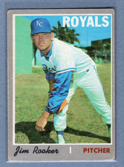1970 Topps #222 Jim Rooker (A) VG  GO450