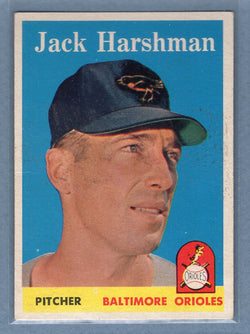 1958 Topps #217 Jack Harshman (mk)(st) (a) VG  GO501