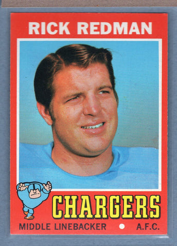 1971 Topps #42 Rick Redman (d) EX-MT  GO600