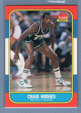 1986 Fleer #47 Craig Hodges (1) NM