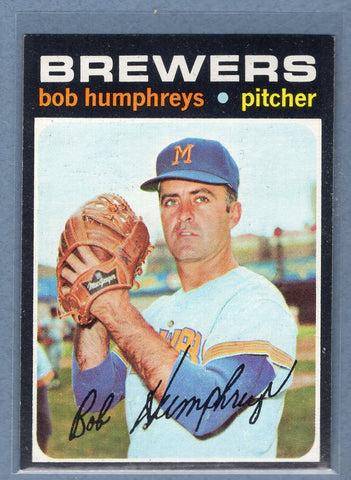 1971 Topps #236 Bob Humphreys  (b) EX-MT  GO340