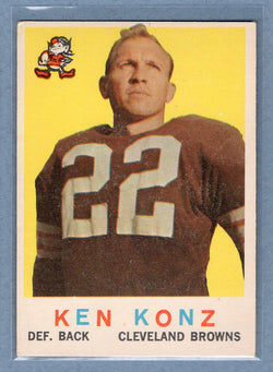 1959 Topps #54 Kenny Konz EX-MT  GO159