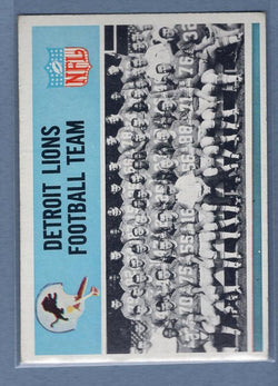 1966 Philadelphia #66 Detroit Lions EX  GO171