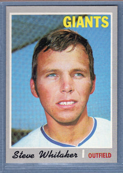 1970 Topps #496 Steve Whitaker  EX-MT  SB1