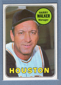 1969 Topps #633 Harry Walker EX-MT  GO477