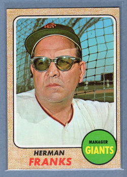 1968 Topps #267 Herman Franks (c)  EX-MT  GO550