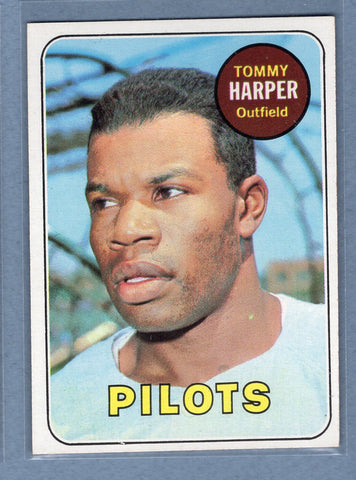 1969 Topps #42 Tommy Harper (c) EX-MT  GOWABB