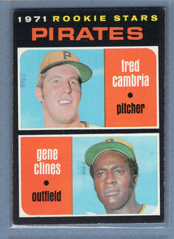 1971 Topps #27 Pirates Rookies(b) EX  GO950