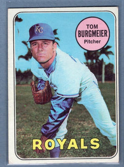 1969 Topps 558 Tom Burgmeier VG-EX SET BREAK