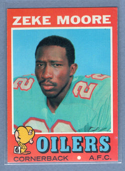 1971 Topps #43 Zeke Moore (b) EX-MT  GO600