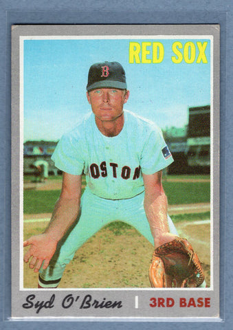 1970 Topps #163 Syd O'Brien  EX-MT  GO680