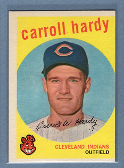 1959 Topps #168 Carroll Hardy VG-EX    GO177