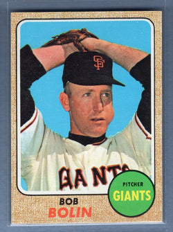 1968 Topps #169 Bob Bolin EX-MT  GO534