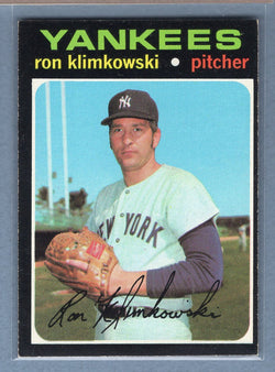 1971 Topps #28 Ron Klimkowski  EX  GO950