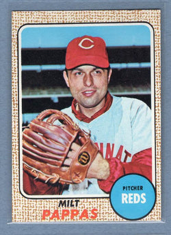 1968 Topps #74 Milt Pappas EX  GO250