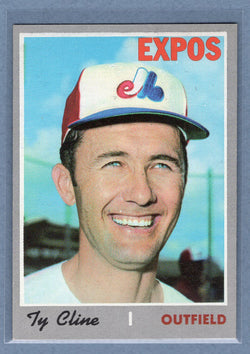 1970 Topps #164 Ty Cline  EX-MT  GO680