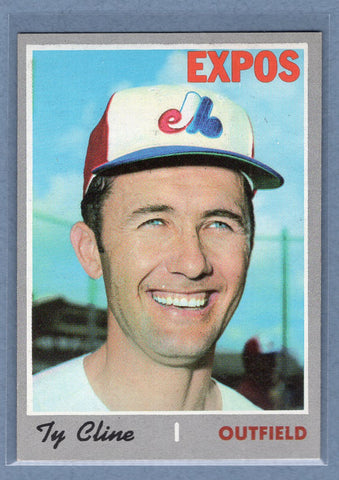 1970 Topps #164 Ty Cline  EX-MT  GO680