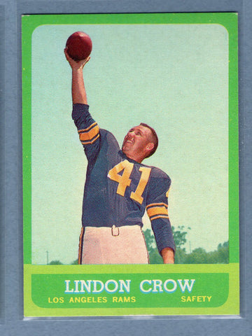 1963 Topps #45 Lindon Crow  EX  GO801