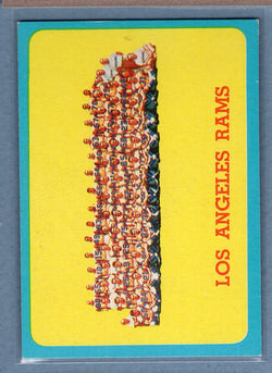 1963 Topps #48 Los Angeles Rams Team Card (a) EX  GO801