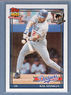 1991 Topps Desert Shield #245 Kal Daniels  NM  GO500